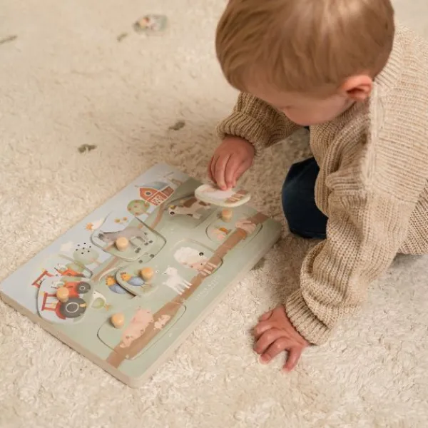Little Dutch Little Farm Geluidenpuzzel Online