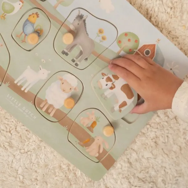 Little Dutch Little Farm Geluidenpuzzel Online