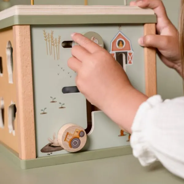 Little Dutch Little Farm Activiteitenkubus Online