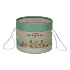 Little Dutch Little Farm Houten Blokken In Ton Hot