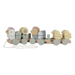 Little Dutch Little Farm Blokkentrein New