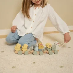 Little Dutch Little Farm Blokkentrein New