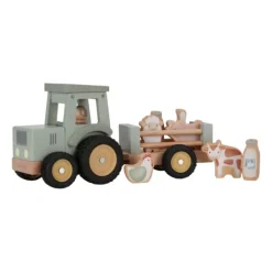 Little Dutch Little Farm Tractor Met Trailer Discount