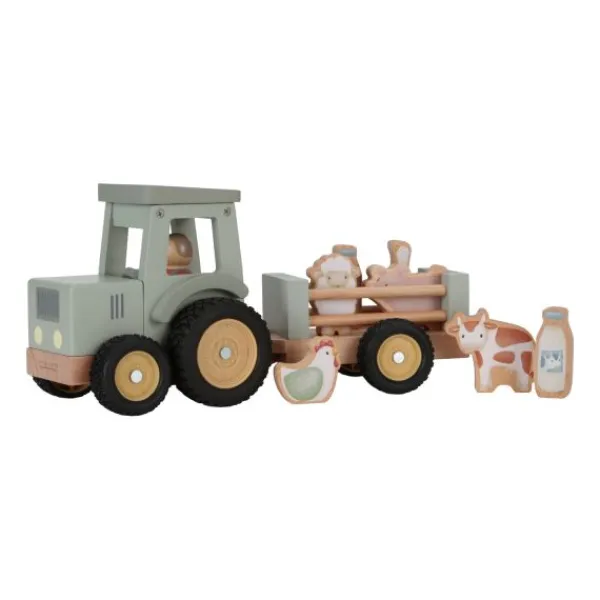 Little Dutch Little Farm Tractor Met Trailer Discount