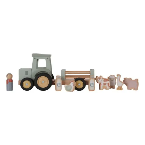 Little Dutch Little Farm Tractor Met Trailer Discount