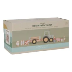 Little Dutch Little Farm Tractor Met Trailer Discount