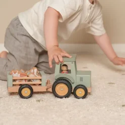 Little Dutch Little Farm Tractor Met Trailer Discount