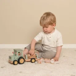 Little Dutch Little Farm Tractor Met Trailer Discount