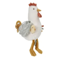 Little Dutch Little Farm Kip Activiteitenknuffel - 25 cm Online