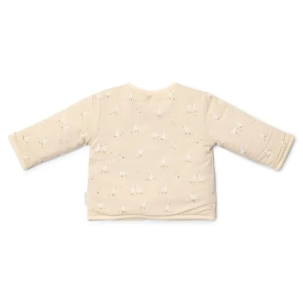 Little Dutch Little Goose Omkeerbaar Vestje - Maat 44 - Beige Outlet