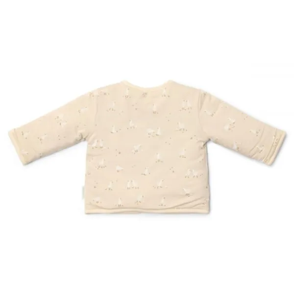 Little Dutch Little Goose Omkeerbaar Vestje - Maat 44 - Beige Outlet