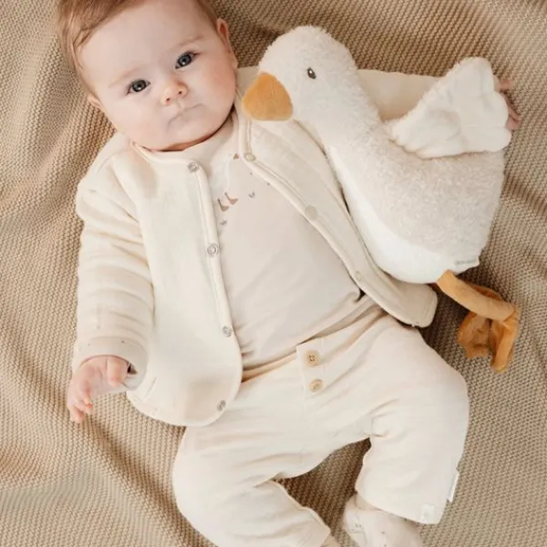 Little Dutch Little Goose Omkeerbaar Vestje - Maat 44 - Beige Outlet