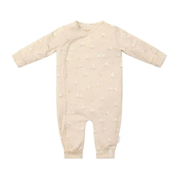 Little Dutch Little Goose Omkeerbaar Vestje - Maat 44 - Beige Outlet