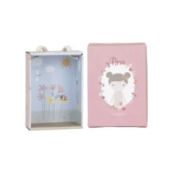 Little Dutch Little Pink Flowers Knuffelpop - Rosa - 10 cm Discount