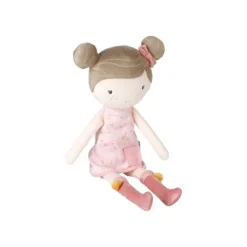 Little Dutch Little Pink Flowers Knuffelpop - Rosa - 50 cm Online