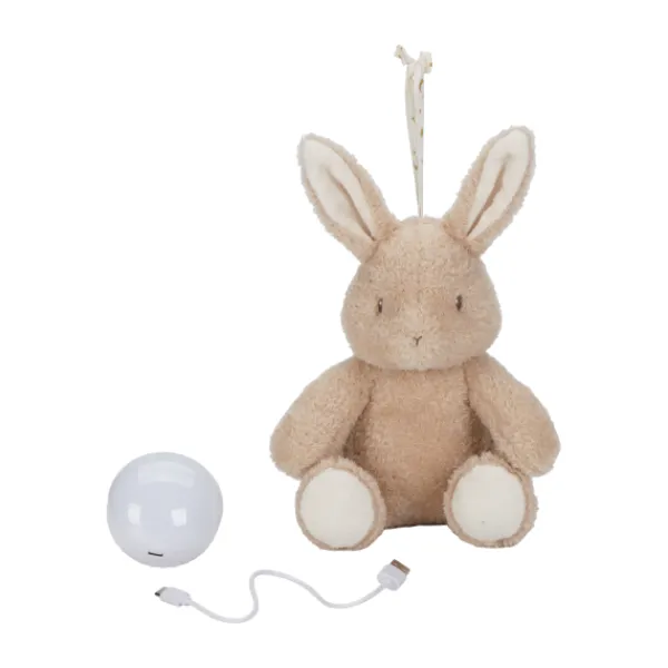 Little Dutch Newborn Knuffelkonijn Licht & Geluid Clearance