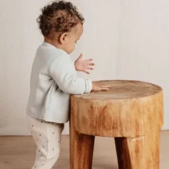 Little Dutch Newborn NOOS Little Farm - Vestje Wafel maat 56 - Soft Green Discount