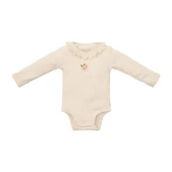 Little Dutch Newborn NOOS Little Farm Romper - lange mouw maat 50 - Sand melee