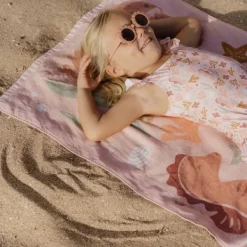 Little Dutch Ocean Dreams Badlaken - Blue New