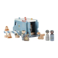 Little Dutch Politiewagen Inclusief Pegdolls – Hout Outlet