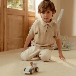 Little Dutch Pullback Racewagens Inclusief Pegdolls – Set van 2 – Hout Discount