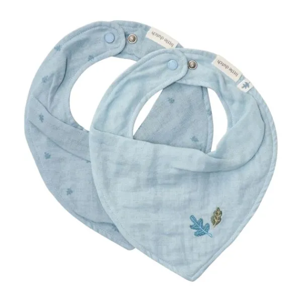 Little Dutch Pure Bandana Slab - Set van 2 - Sage Clearance