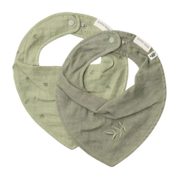 Little Dutch Pure Bandana Slab - Set van 2 - Soft Beige Best