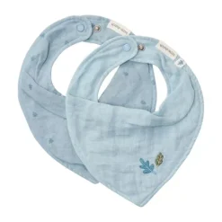 Little Dutch Pure Bandana Slab - Set van 2 - Soft Beige Best