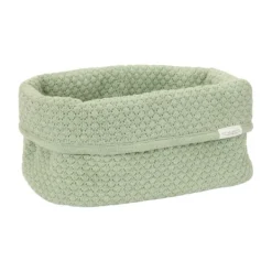Little Dutch Pure Commodemandje Groot - 25 x 15 x 15 cm - Gebreid - Sage Discount