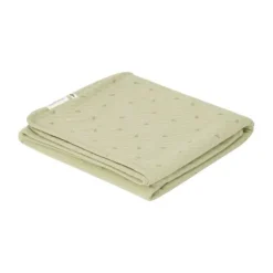 Little Dutch Pure Wiegdeken - 70 x 100 cm - Sage Leaves Hot