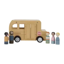 Little Dutch Schoolbus Met Poppetjes Clearance