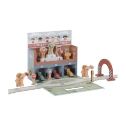 Little Dutch Speelkoffer Racebaan - Hout Outlet