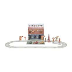 Little Dutch Speelkoffer Racebaan - Hout Outlet