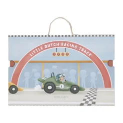 Little Dutch Speelkoffer Racebaan - Hout Outlet