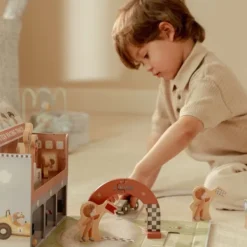 Little Dutch Speelkoffer Racebaan - Hout Outlet