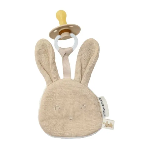 Little Dutch Speendoekje - Konijn - 9 x 9,5 cm Online