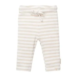 Little Dutch Stripe Broekje - Mt. 50 – Zand/Wit Best