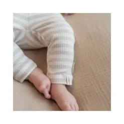 Little Dutch Stripe Broekje - Mt. 50 – Zand/Wit Best