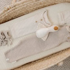 Little Dutch Stripe Lange Mouw T-Shirt - Maat 50 - Soft Beige Online