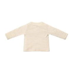 Little Dutch Stripe Lange Mouw T-Shirt - Maat 50 - Soft Beige Online