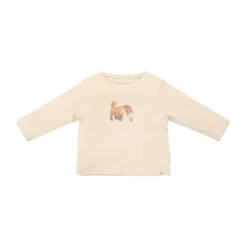 Little Dutch T-shirt Lange Mouw - Maat 62 - Sand Melee Discount