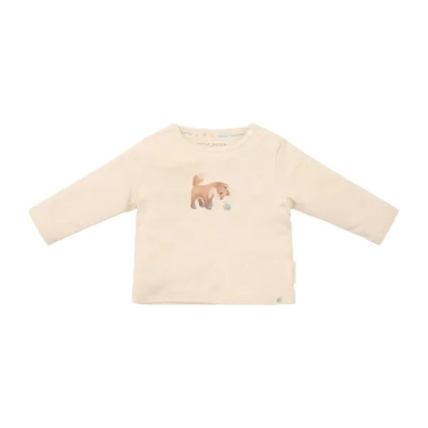 Little Dutch T-shirt Lange Mouw - Maat 62 - Sand Melee Discount