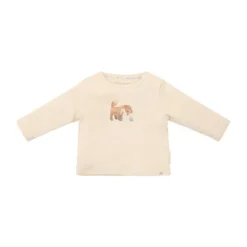 Little Dutch T-shirt Lange Mouw - Maat 62 - Sand Melee Discount