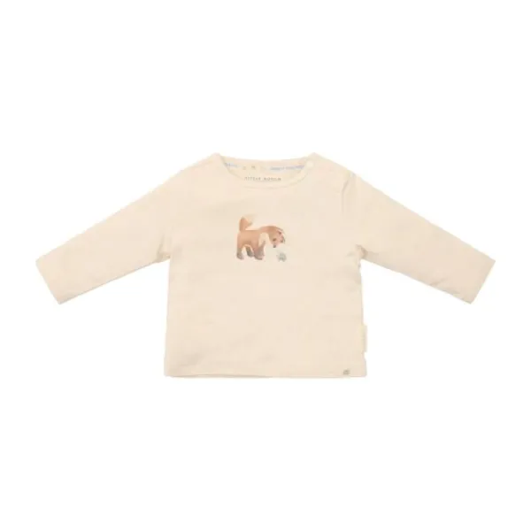 Little Dutch T-shirt Lange Mouw - Maat 62 - Sand Melee Discount