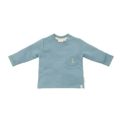 Little Dutch T-shirt Lange Mouw - Maat 50 - Stone Blue Discount