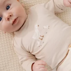 Little Dutch T-shirt Lange Mouw - NOOS - Sand - Mt. 44 Outlet