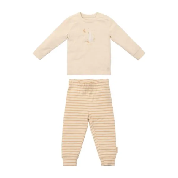 Little Dutch Twee-delige Pyjama - Natural Stripes - Maat 62/68 Discount