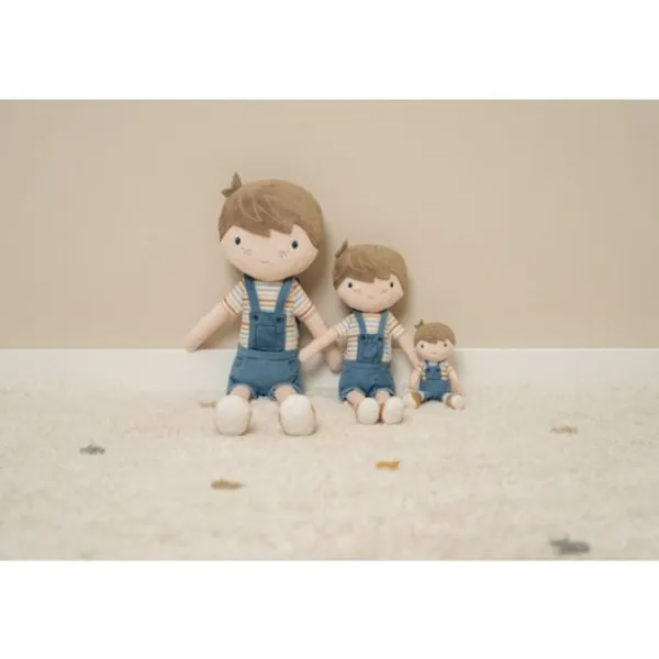 Little Dutch Vintage Sunny Stripes Knuffelpop - Jim - 35 cm Hot