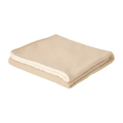 Little Dutch Wiegdeken Gebreid/Fleece - Pure - 70 x 100 cm - Soft Beige Hot