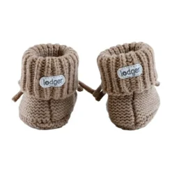 Lodger Buffalo Slofjes - Merinowol - 0-6 mnd - Beige Hot